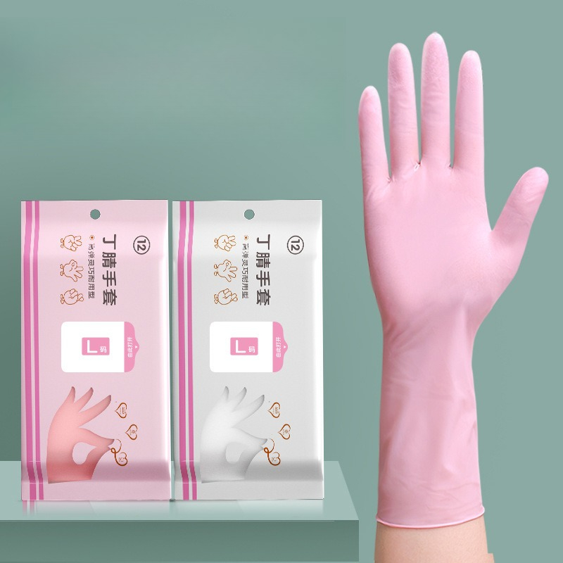 Extended and Durable Disposabl - Dish Glove Rubber บทวิจารณ์และราคา