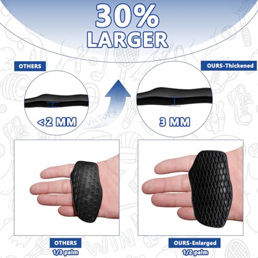 Large Silicone Workout Grips K - Workout Glove Gym บทวิจารณ์และราคา