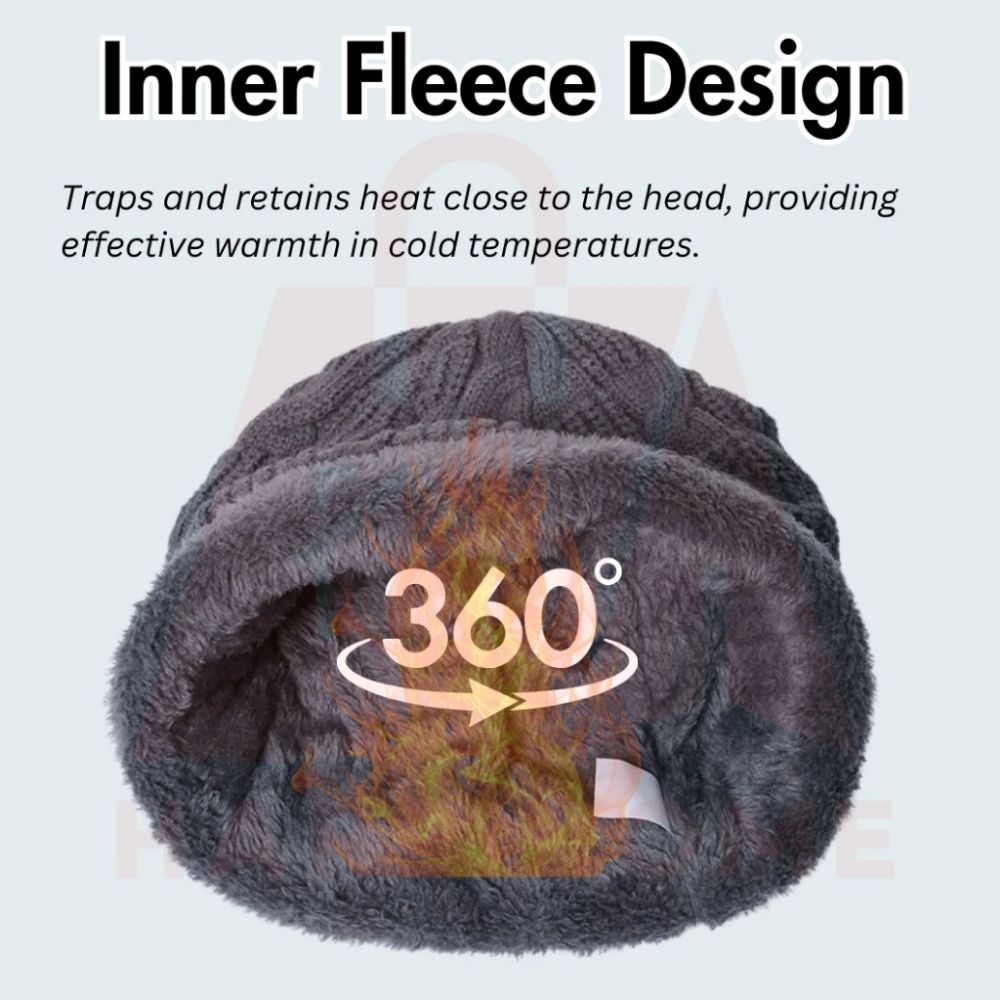 3pcs Hiking Solid Color Hat Sc - Wool Glove Lined บทวิจารณ์และราคา