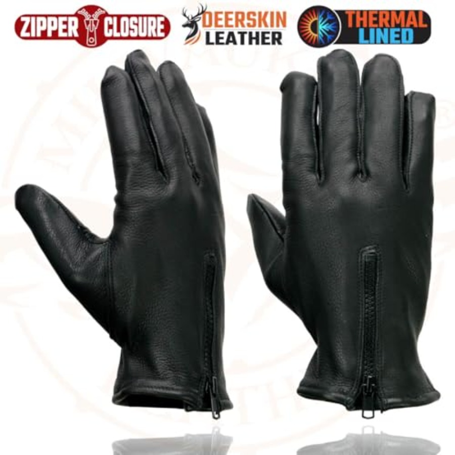 Motorcycle driving gloves for  - Leather Driving Glove บทวิจารณ์และราคา