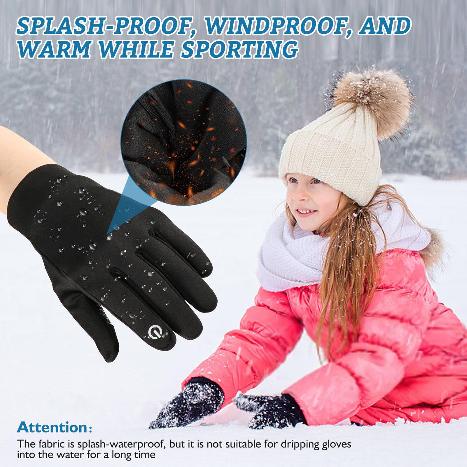 Winter Gloves for Kids Touchsc - Winter Glove Insulated บทวิจารณ์และราคา
