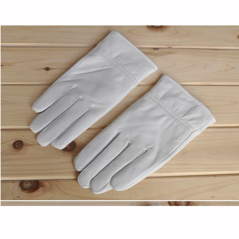 2025 Winter Genuine Leather Wh - Leather Driving Glove บทวิจารณ์และราคา