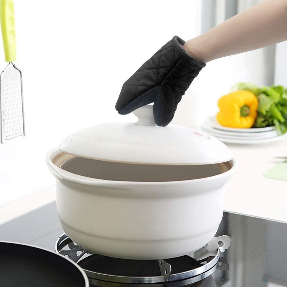 Oven Mitts 500°F Heat Resistan - Oven Mitt Silicone บทวิจารณ์และราคา