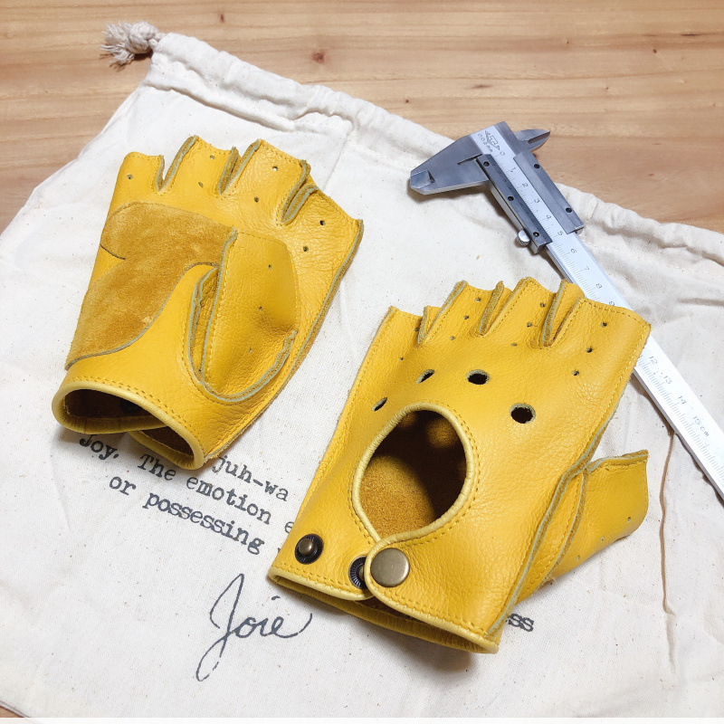 Motorcycle Retro Locomotive Ri - Leather Driving Glove บทวิจารณ์และราคา