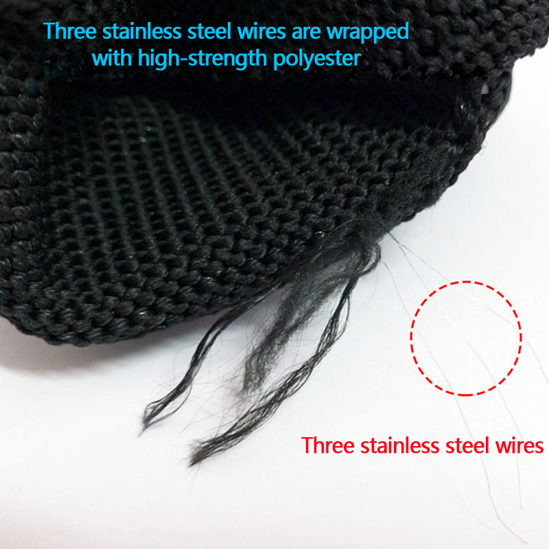Anti-cut gloves, Grade 5, thre - Cut Resistant Glove บทวิจารณ์และราคา