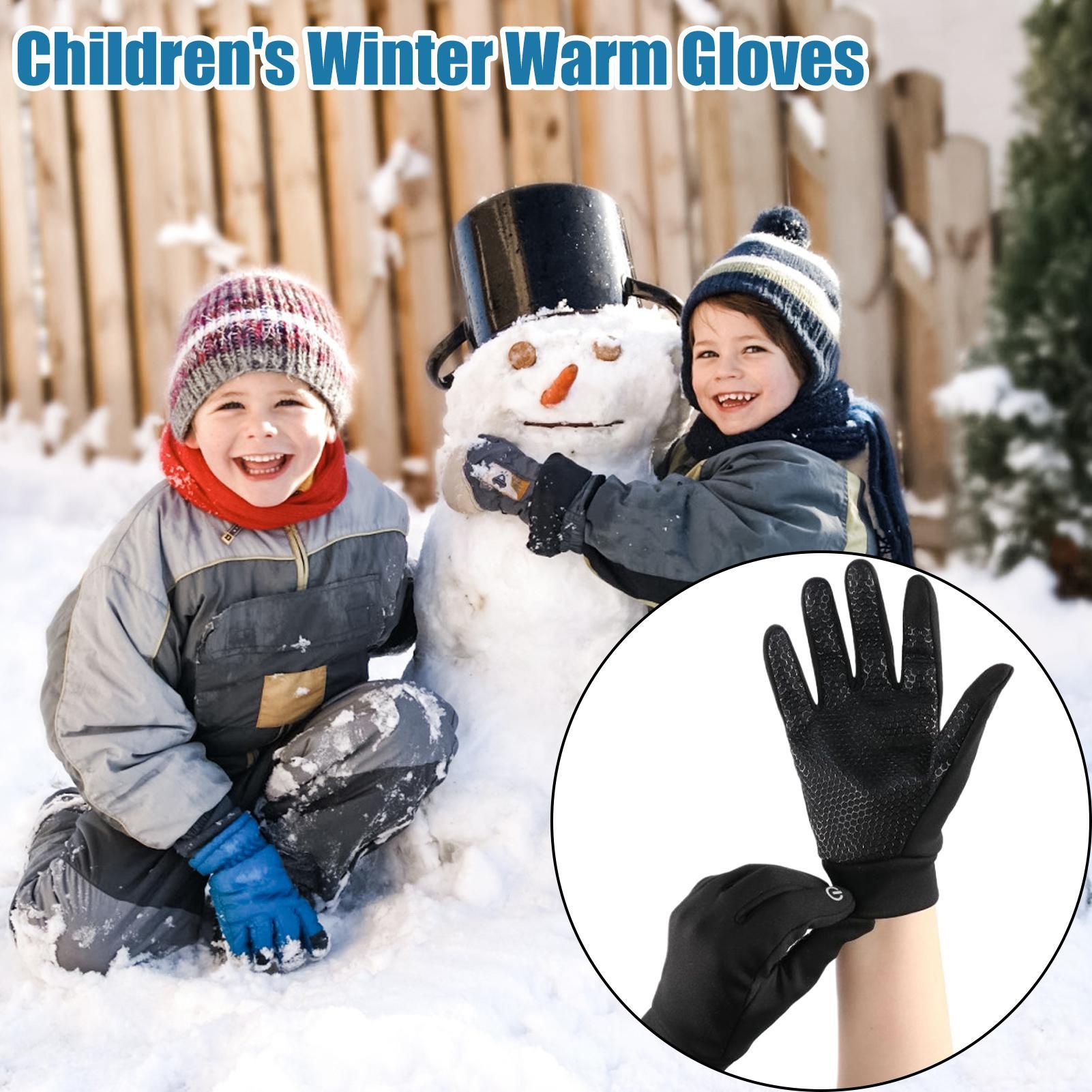 Winter Gloves For Kids Touchsc - Winter Glove Insulated บทวิจารณ์และราคา
