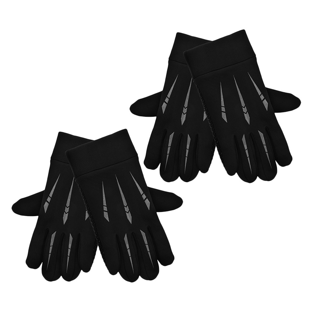2Pairs Full Finger Motorcycle  - Winter Glove Insulated บทวิจารณ์และราคา