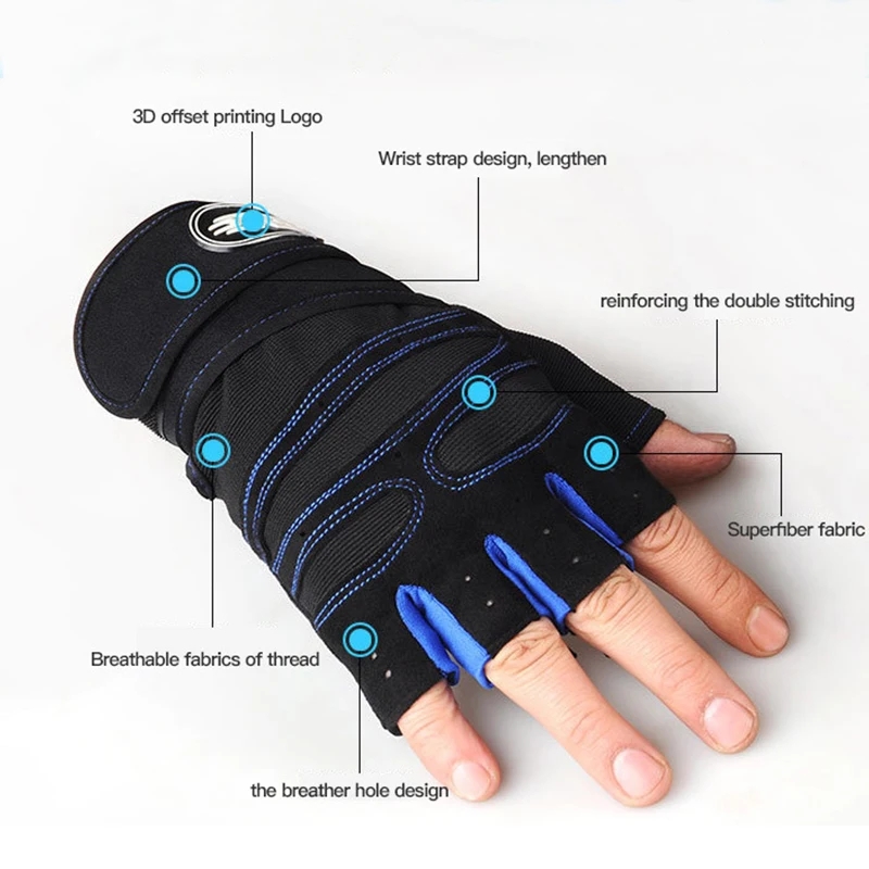Gym Gloves for Men Women Fitne - Workout Glove Gym บทวิจารณ์และราคา
