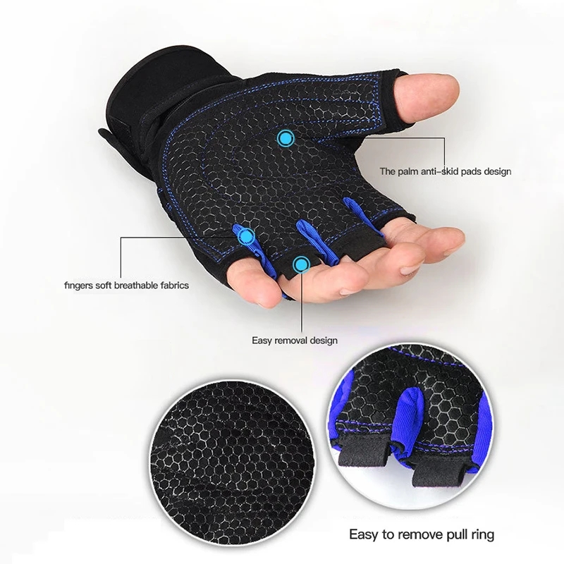 Gym Gloves for Men Women Fitne - Workout Glove Gym บทวิจารณ์และราคา