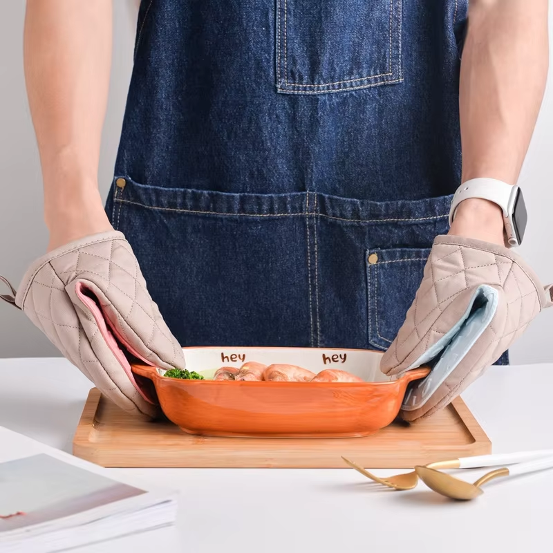 1PC Shaped Silicone Anti Scald - Dish Glove Rubber บทวิจารณ์และราคา