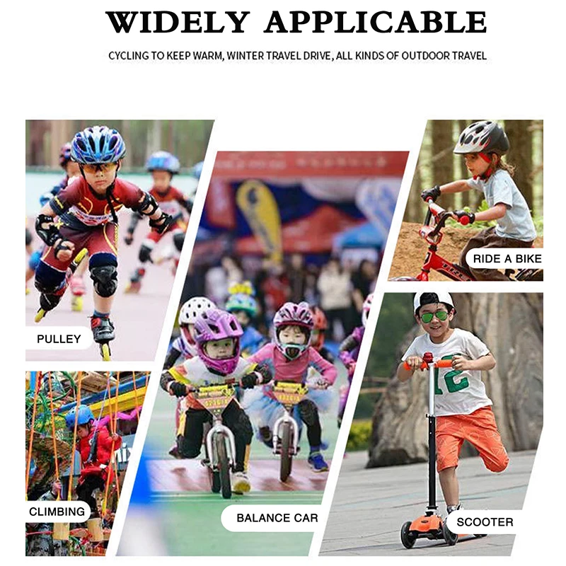 Kids Half Finger Sports Cyclin - Cycling Glove Padded บทวิจารณ์และราคา