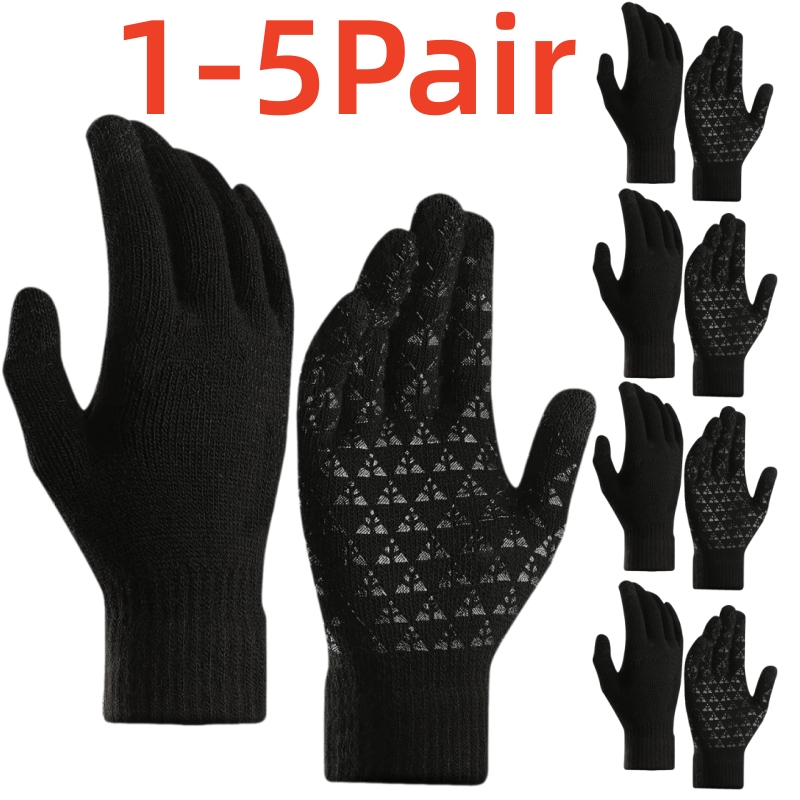 1-5Pairs Winter Outdoor Sports - Magic Touch Glove บทวิจารณ์และราคา
