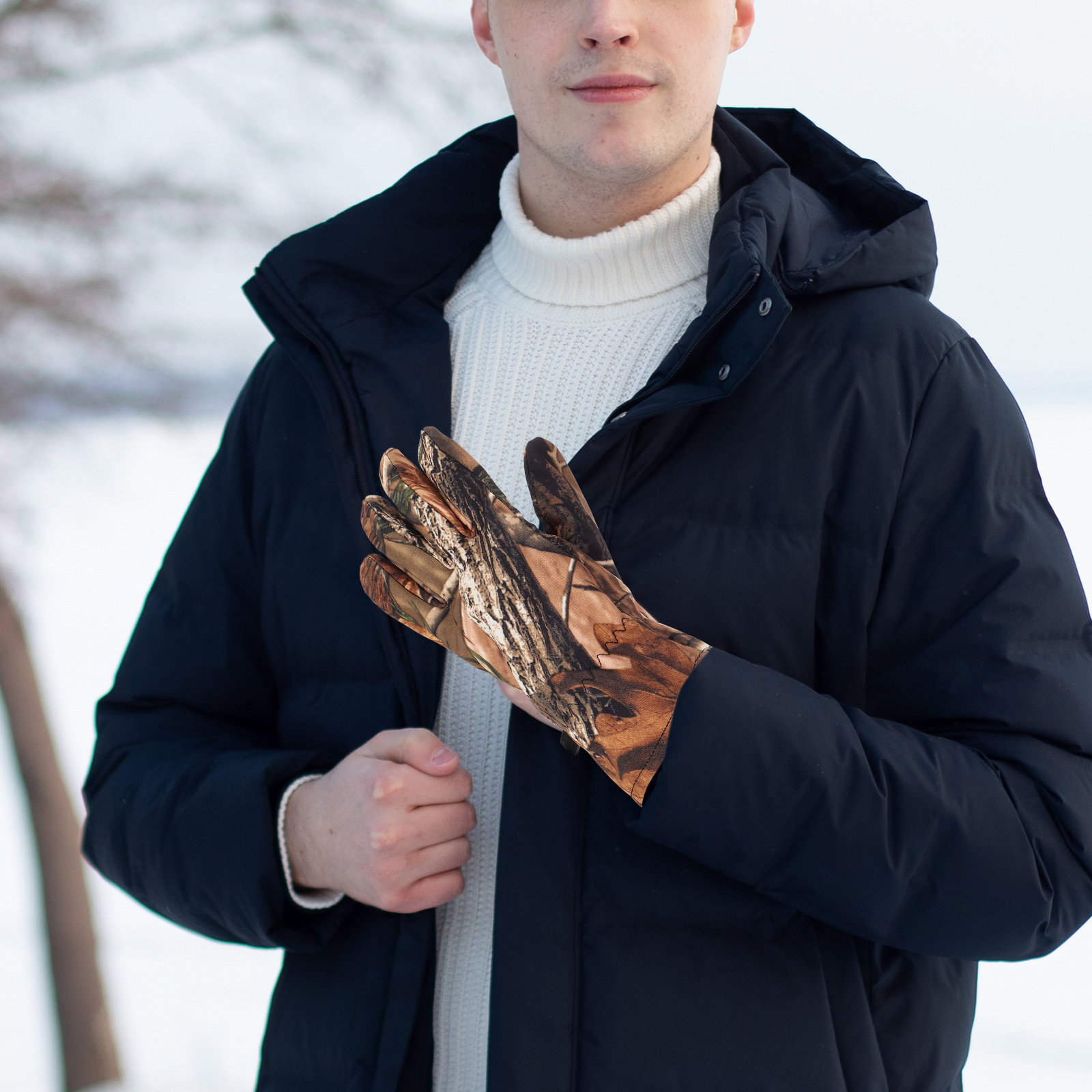 Winter Waterproof Hunting Glov - Winter Glove Insulated บทวิจารณ์และราคา