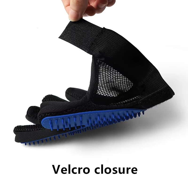 Pet Glove Cat Grooming Glove C - Rubber Glove Cleaning บทวิจารณ์และราคา