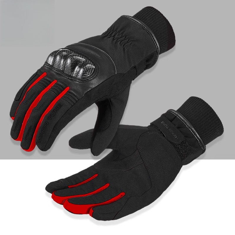 Winter Warm Motorcycle Gloves  - Motorcycle Glove Knuckle บทวิจารณ์และราคา