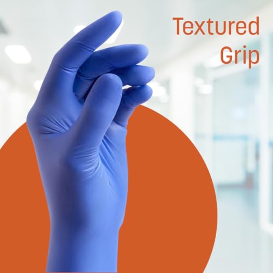 Caring Nitrile Exam Gloves, Bl - Exam Glove Nitrile บทวิจารณ์และราคา