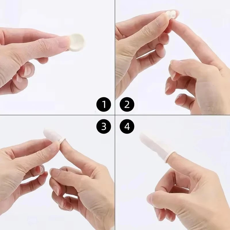 100/200PCS Disposable Finger C - Latex Disposable Glove บทวิจารณ์และราคา