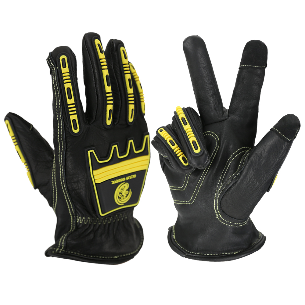 Impact Leather Work Gloves,Win - Work Glove Impact บทวิจารณ์และราคา
