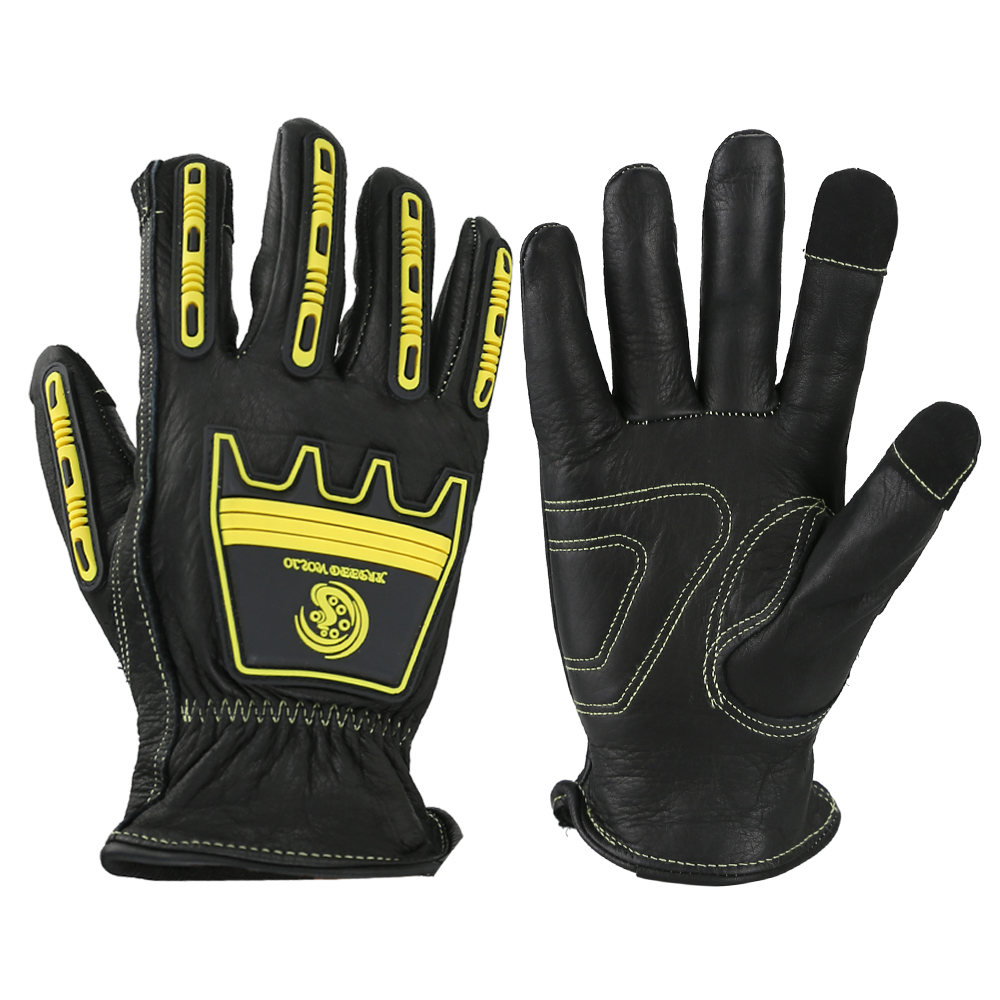 Impact Leather Work Gloves,Win - Work Glove Impact บทวิจารณ์และราคา