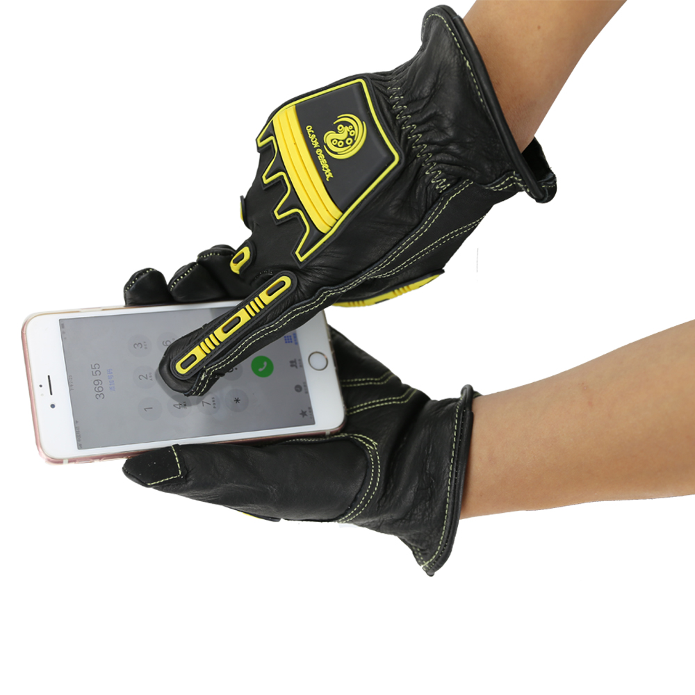 Impact Leather Work Gloves,Win - Work Glove Impact บทวิจารณ์และราคา