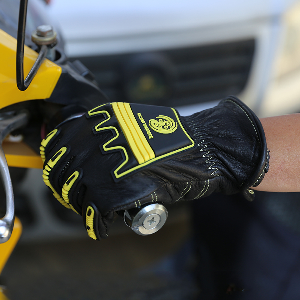 Impact Leather Work Gloves,Win - Work Glove Impact บทวิจารณ์และราคา
