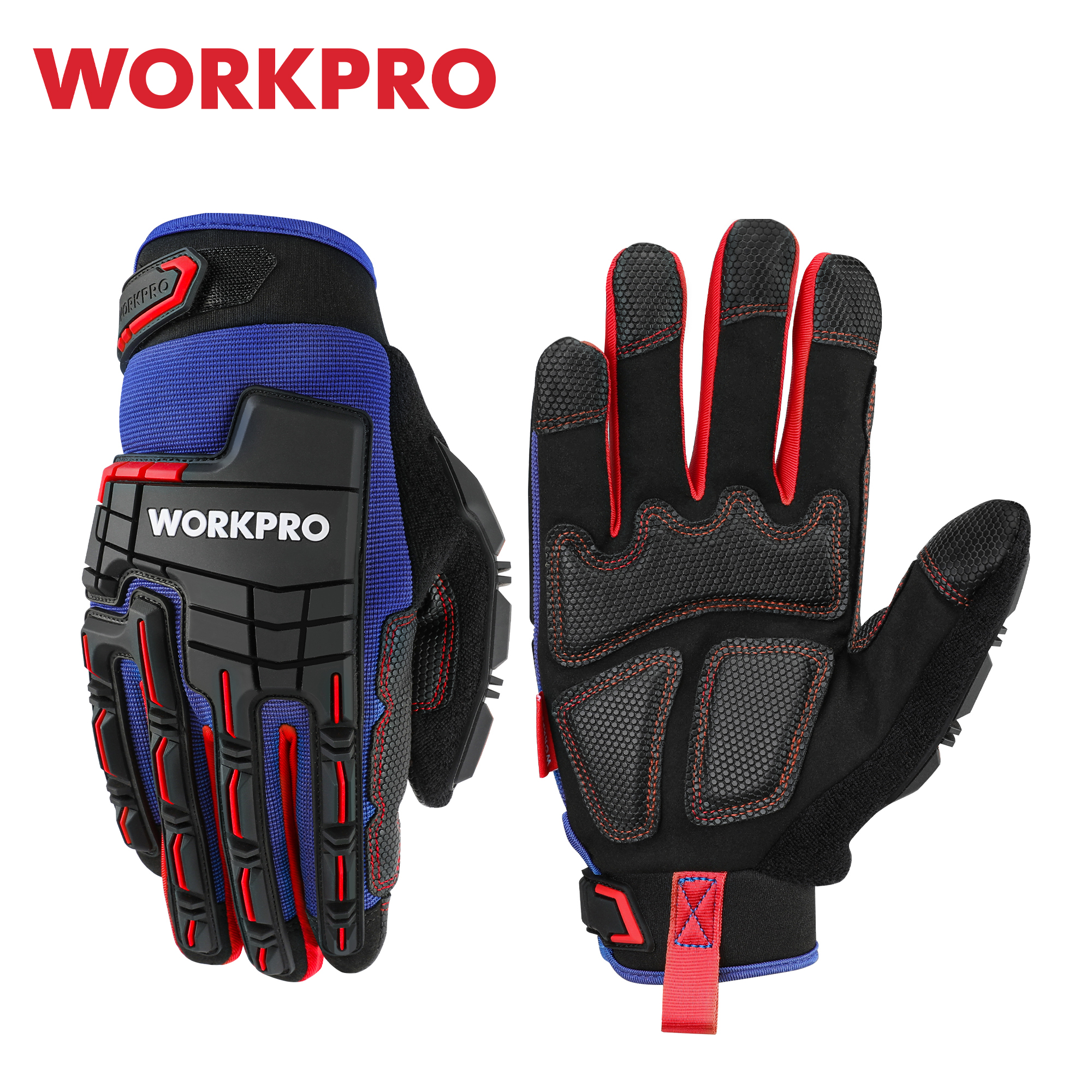 WORKPRO Heavy-duty Work Gloves - Work Glove Impact บทวิจารณ์และราคา