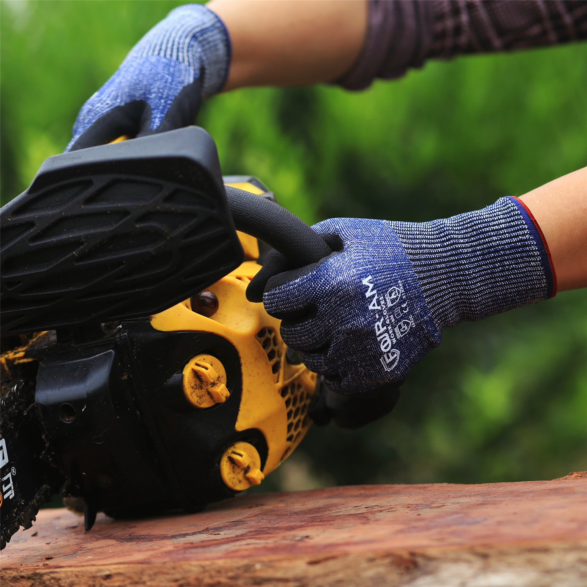 1/3Pair, Level 5Cut-Resistant  - Nitrile Mechanic Glove บทวิจารณ์และราคา