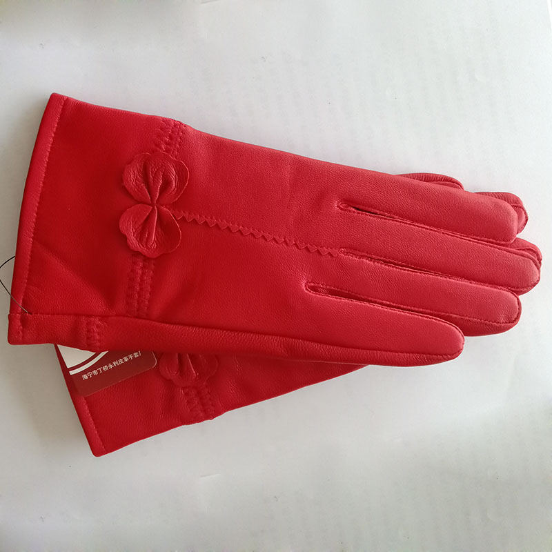 Women Genuine Leather Winter W - Wool Glove Lined บทวิจารณ์และราคา