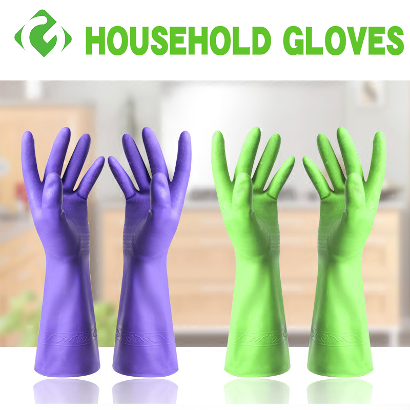Household Gloves Durable Water - Dish Glove Rubber บทวิจารณ์และราคา