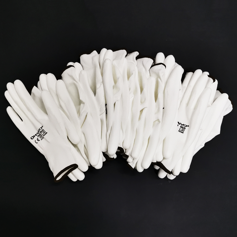 10 Pairs PU Nitrile Safety Coa - Nitrile Mechanic Glove บทวิจารณ์และราคา