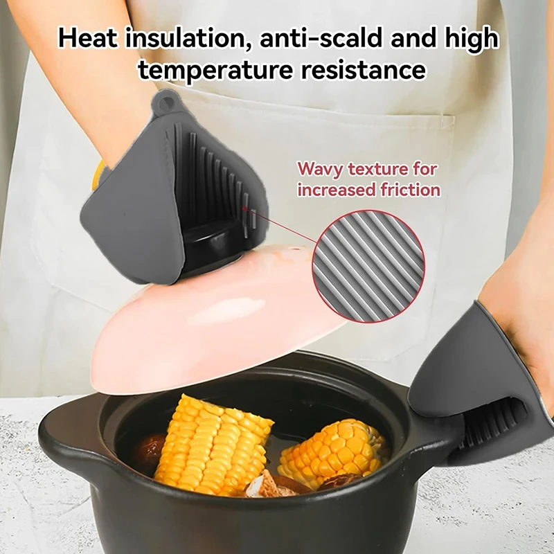 2pcs Mini Oven Gloves Silicone - Oven Mitt Silicone บทวิจารณ์และราคา
