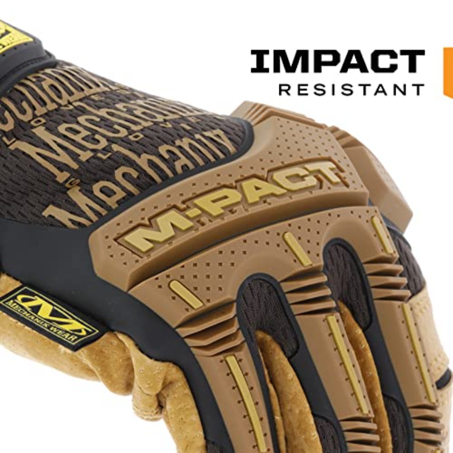 M-Pact Leather Gloves - Leathe - Work Glove Impact บทวิจารณ์และราคา
