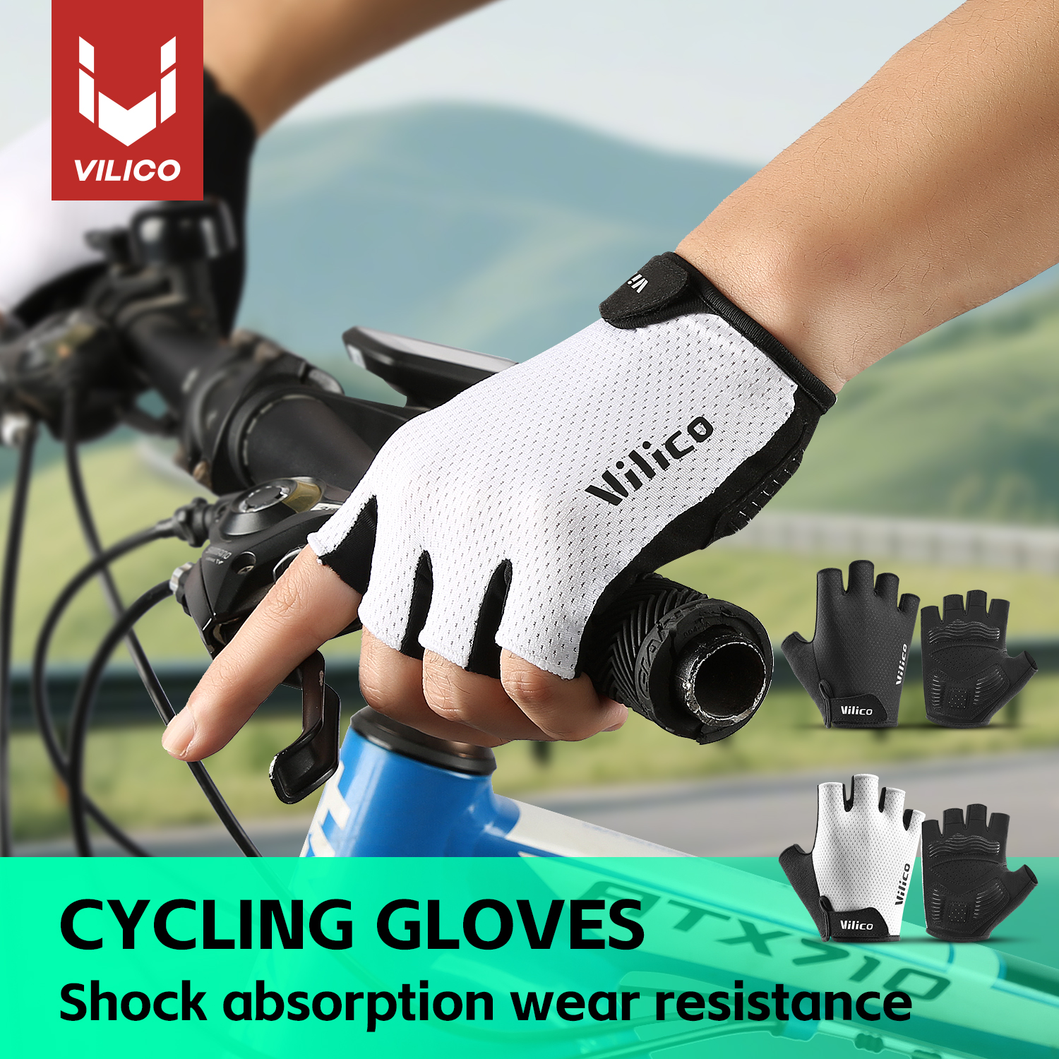 Summer Cycling Gloves Fingerle - Workout Glove Gym บทวิจารณ์และราคา