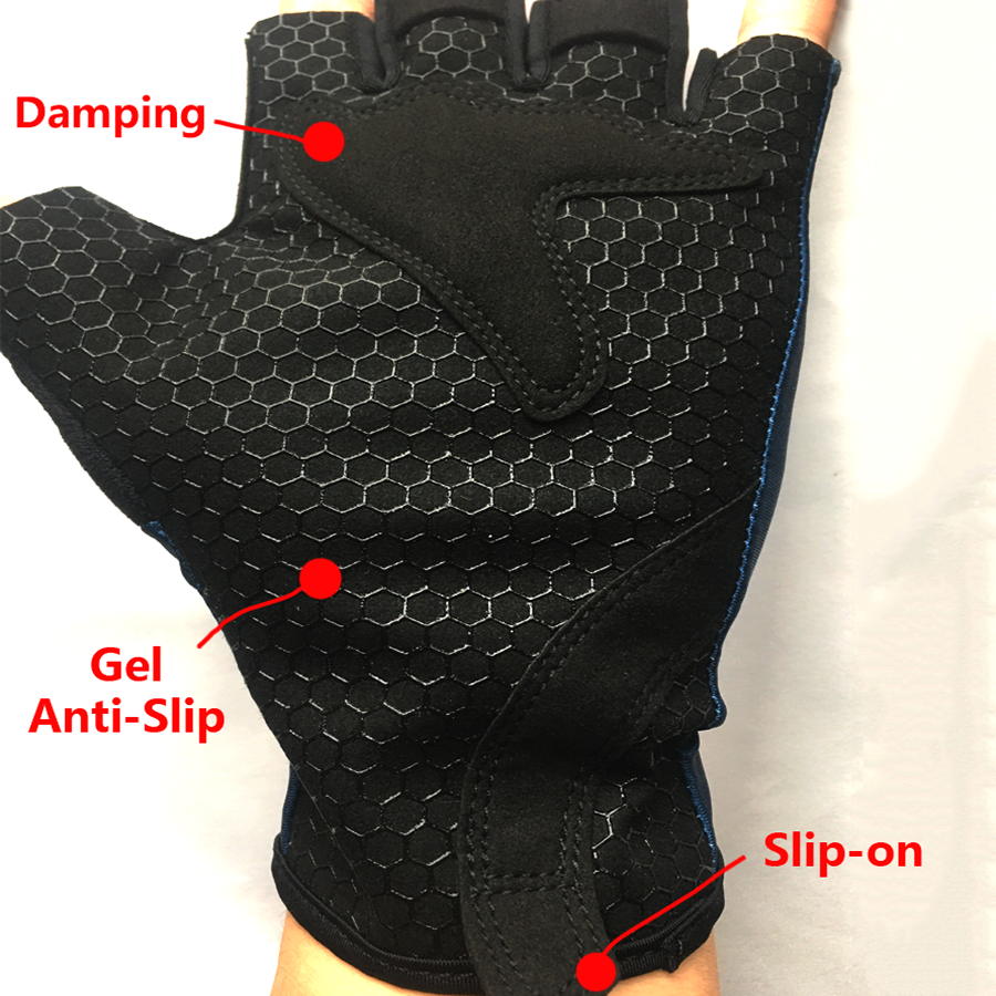 2024 UAE Team Cycling Gloves H - Workout Glove Gym บทวิจารณ์และราคา