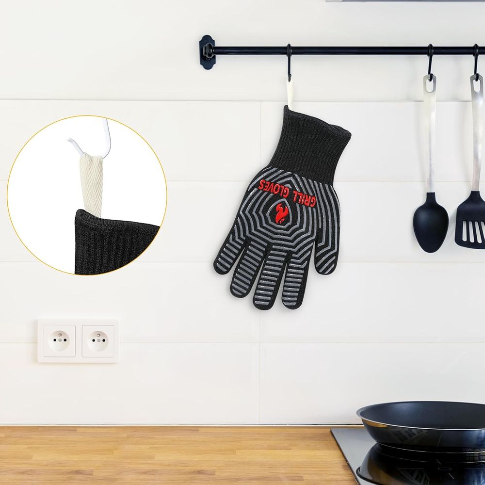 Silicone Heat Resistant Grilli - Heat Resistant Glove บทวิจารณ์และราคา