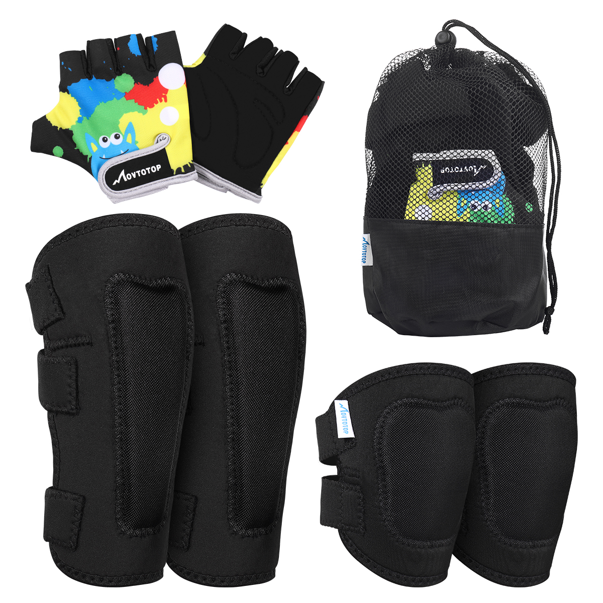MOVTOTOP Protective Gear Set K - Cycling Glove Padded บทวิจารณ์และราคา