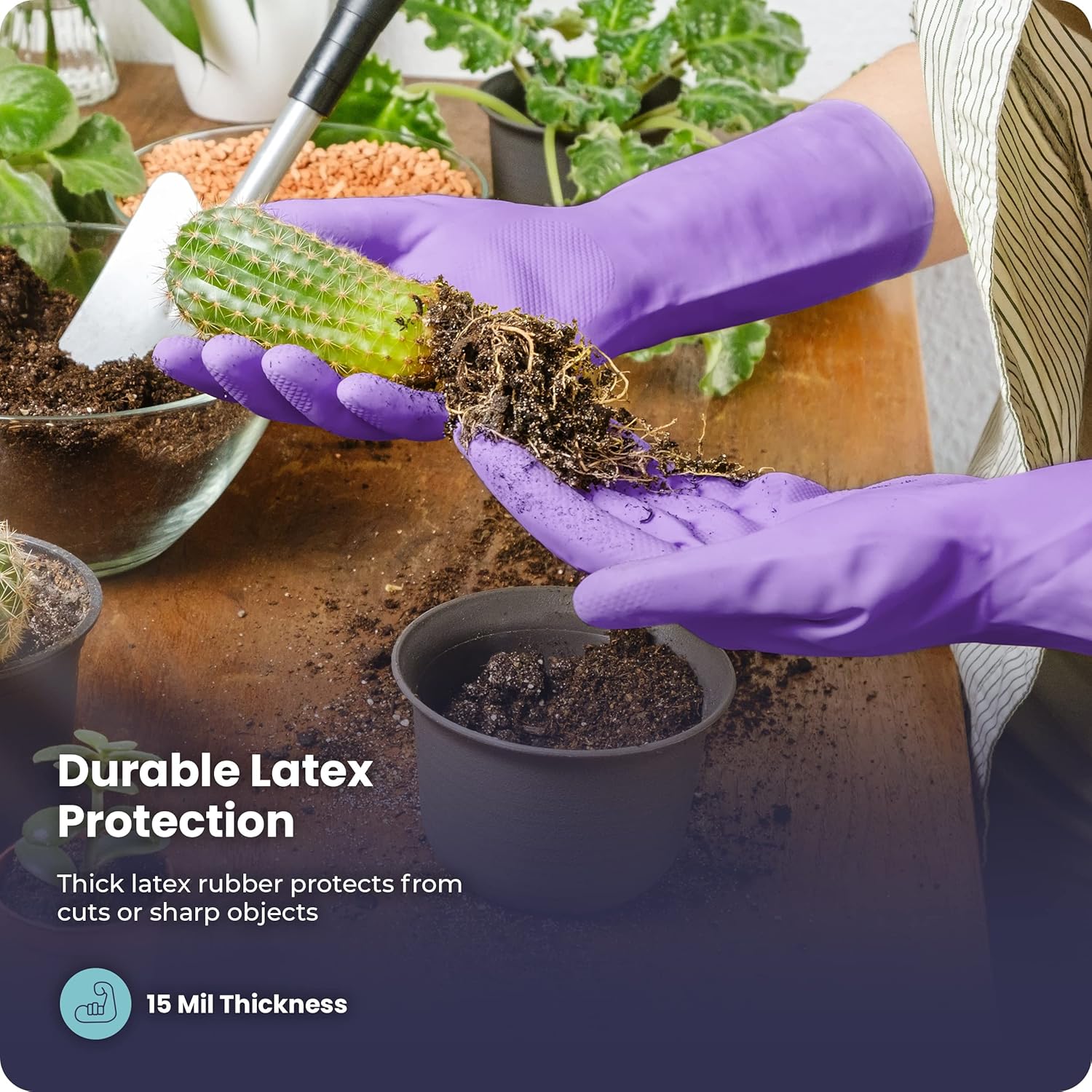 3/6/12/60 Pairs Dishwashing Gl - Rubber Glove Cleaning บทวิจารณ์และราคา