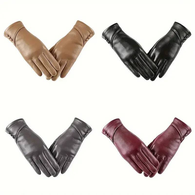 Women Gloves Touch Screen Wool - Wool Glove Lined บทวิจารณ์และราคา