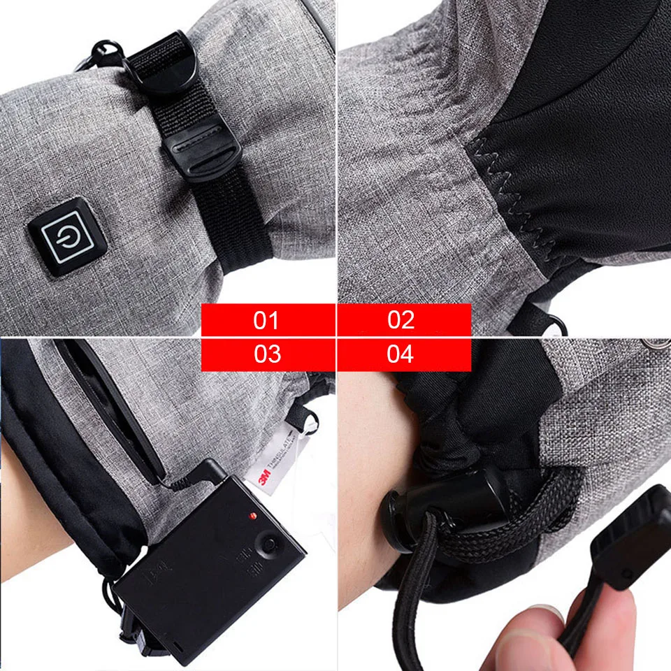 Winter Gloves 3M Cotton Heatin - Winter Glove Insulated บทวิจารณ์และราคา