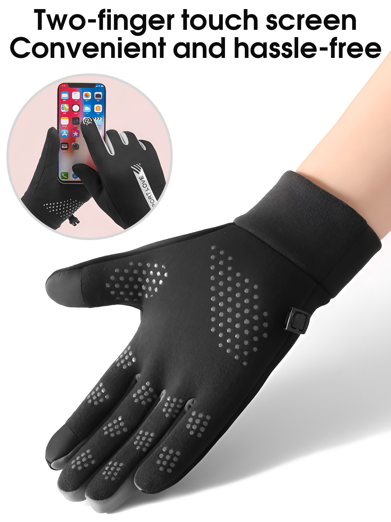 Winter Outdoor Sports Running  - Magic Touch Glove บทวิจารณ์และราคา