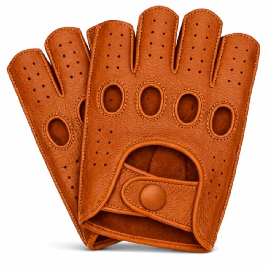 Mens fingerless leather drivin - Leather Driving Glove บทวิจารณ์และราคา