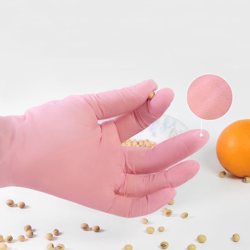 20/50/100PCS Pink Disposable G - Nitrile Mechanic Glove บทวิจารณ์และราคา