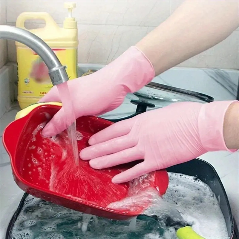 20/50/100PCS Pink Disposable G - Nitrile Mechanic Glove บทวิจารณ์และราคา
