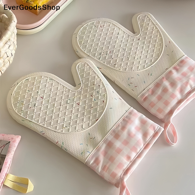 New New Cute Silicone Kitchen  - Oven Mitt Silicone บทวิจารณ์และราคา