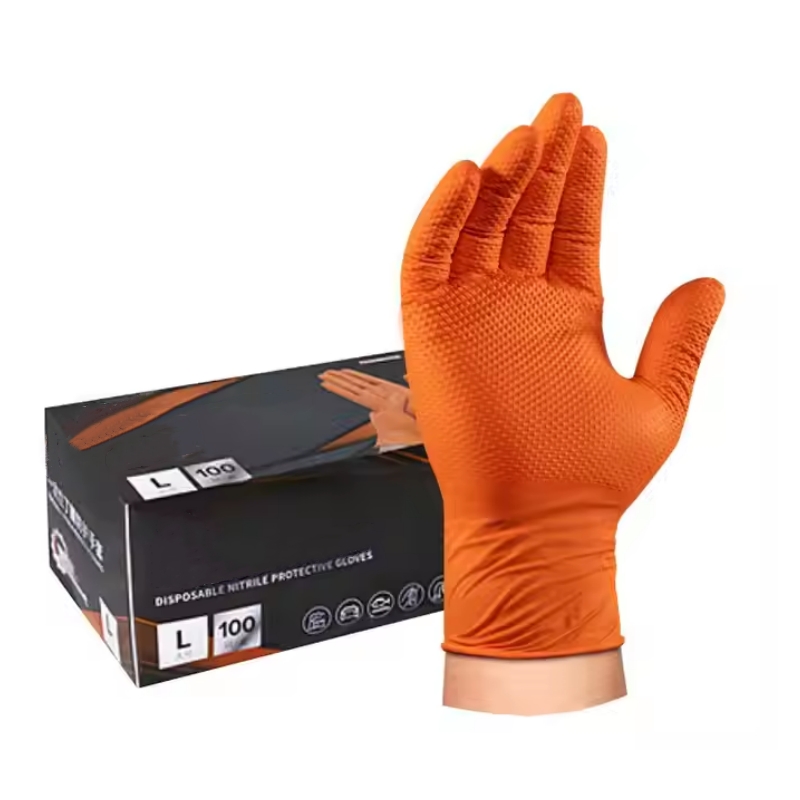 8mil Heavy Duty Industrial Ora - Nitrile Mechanic Glove บทวิจารณ์และราคา