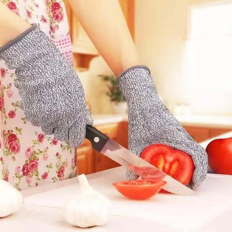 Level 5 HPPE Anti-Cut Gloves K - Cut Resistant Glove บทวิจารณ์และราคา