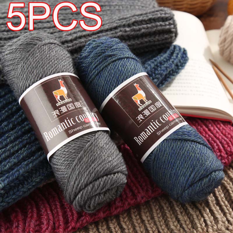 5PCS total 500g Hand knitting  - Wool Glove Lined บทวิจารณ์และราคา
