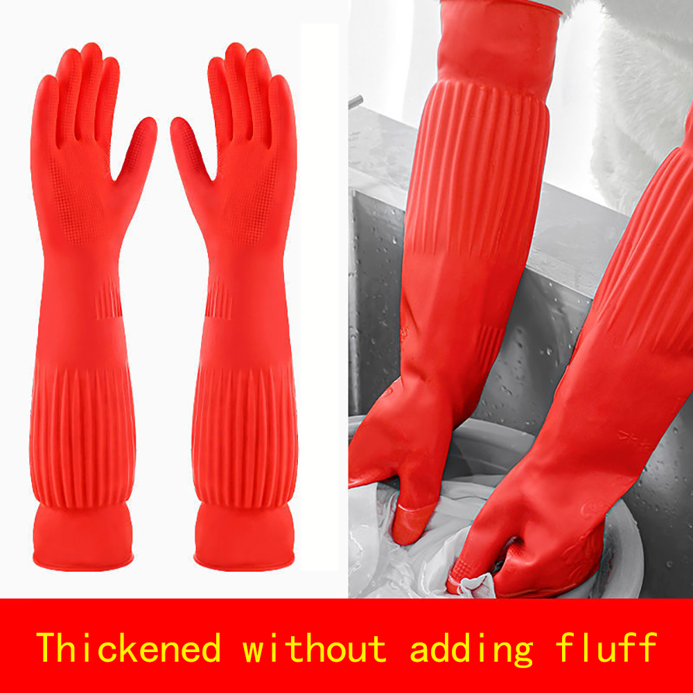 1 pair of cold-resistant glove - Dish Glove Rubber บทวิจารณ์และราคา
