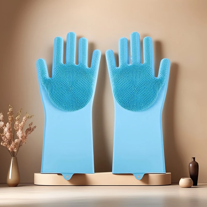 Pet Bathing Glove - Silicone S - Gardening Glove Waterproof บทวิจารณ์และราคา