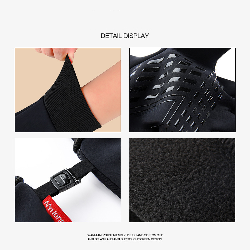 Cycling Gloves for Men Women M - Ski Glove Waterproof บทวิจารณ์และราคา